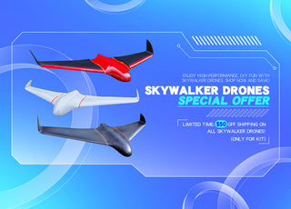 Limited Time Offer: Save $50 for Skywalker Drones!