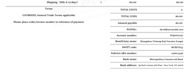 Update notice of new invoice