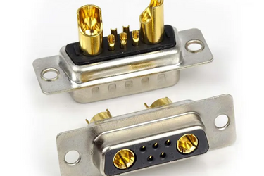 5+2D-SUB DB7W2 pin/hole high current connector a pair