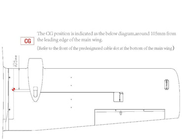 MFD Crosswind Nimbus Pro V2 1900mm FIXED WING - UAVMODEL