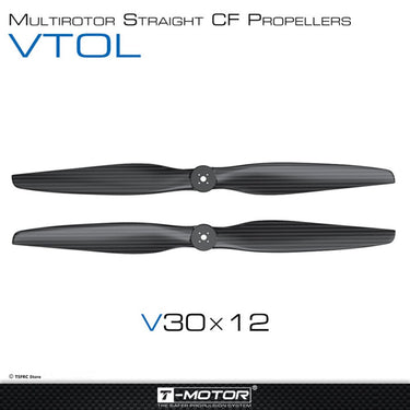 2PCS / Pair original TMOTOR  VTOL propellers 22 ~ 40 inch carbon fiber composite propellers - uavmodel