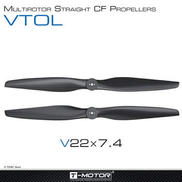 2PCS / Pair original TMOTOR  VTOL propellers 22 ~ 40 inch carbon fiber composite propellers - uavmodel