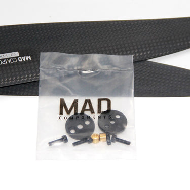 MAD FLUXER 22X6.6 inch Light Shine Carbon Fiber Propeller CW CCW wing For RC QuadcopRotor Drone Accessory - uavmodel